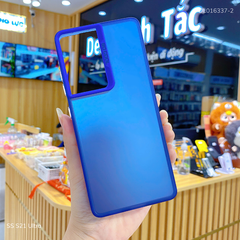 Ốp SS S21 Ultra nhám bạc full màu