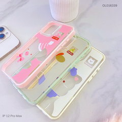 Ốp IP 12 Pro Max dẻo trong viền 2 lớp