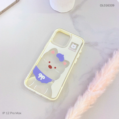 Ốp IP 12 Pro Max dẻo trong viền 2 lớp