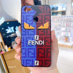 Ốp Oppo F7 Fendi nhiều hình nền đen