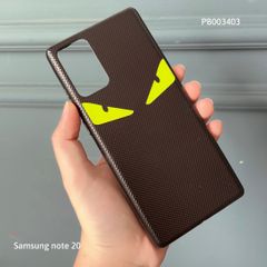 Ốp SS Note 20 Fendi nhiều hình nền đen