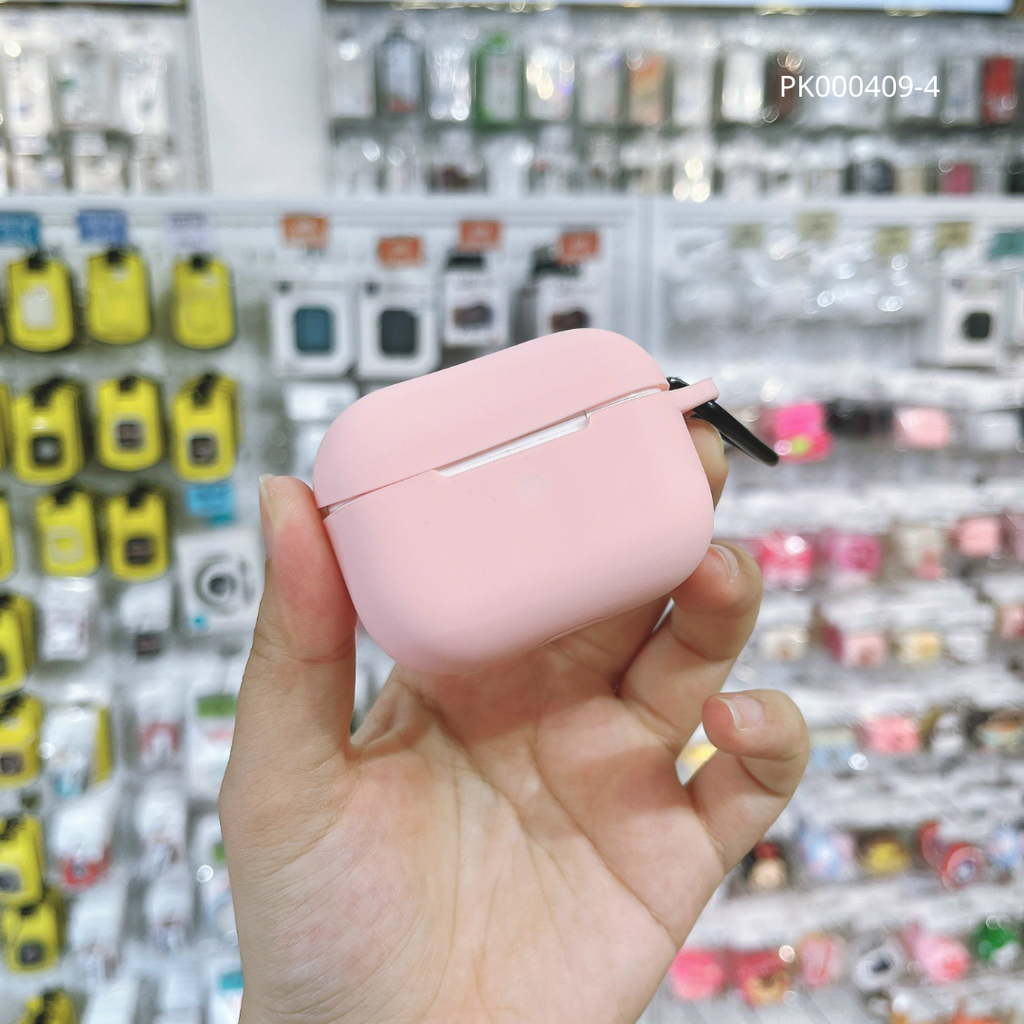 ** Case Airpods 3 silicon kèm móc khoá