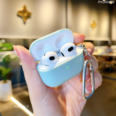 ** Case Airpods 3 silicon kèm móc khoá