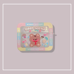 ** Case Airpods Pro 2 dẻo Gấu Bear world