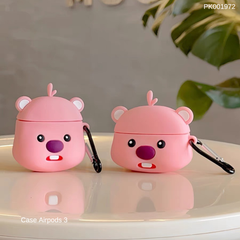 ** Case Airpods 3 dẻo mặt Hải ly