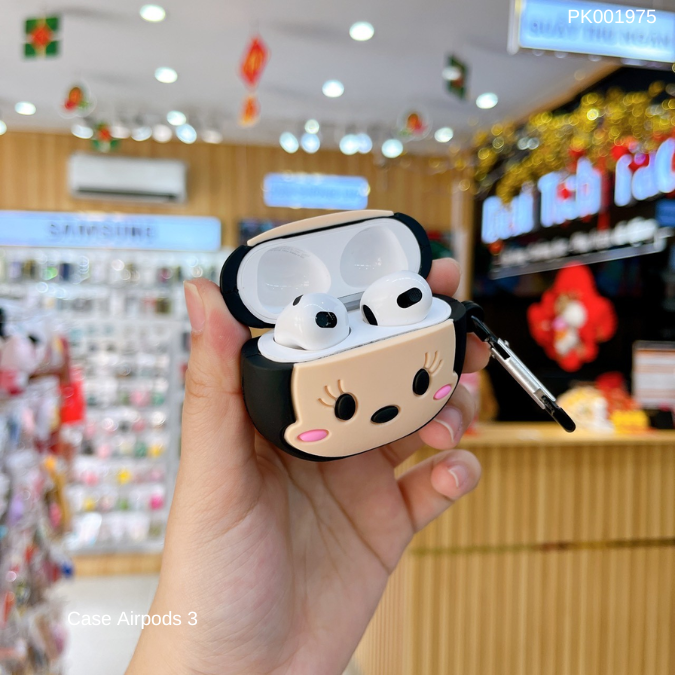 ** Case Airpods 3 dẻo mặt chuột Minnie