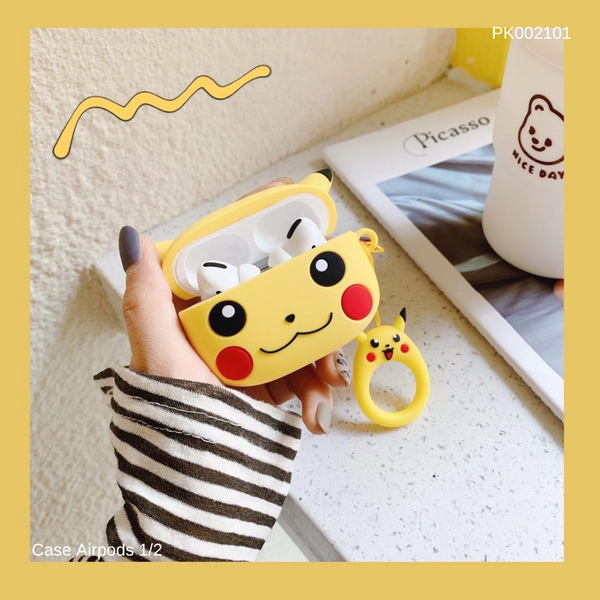 ** Case Airpods 1/2 Pikachu