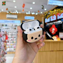 ** Case Airpods 1/2 dẻo mặt chuột Minnie