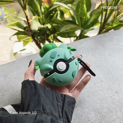 ** Case Airpods 1/2 dẻo Bulbasaur Ball