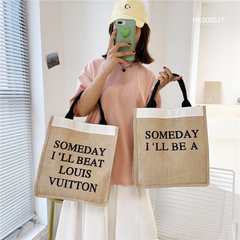 Túi cói đi biển, đi chơi Someday