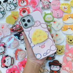 ** Popsocket Hình To Phô mai