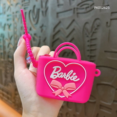 ** Móc khóa ví đựng tiền xu gài dây túi Barbie