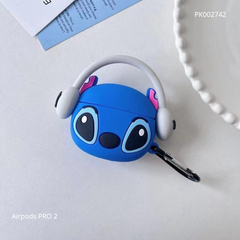 ** Case Airpods Pro 2 dẻo Stitch tai nghe
