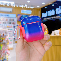 ** Case Airpods 1/2 loang màu 2 lớp