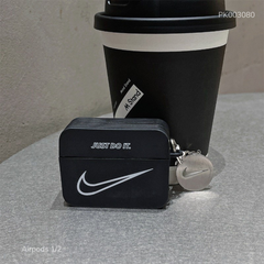** Case Airpods 1/2 dẻo đen Just do it