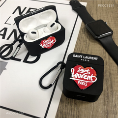 Case Airpods 1/2 dẻo tim đỏ Paris