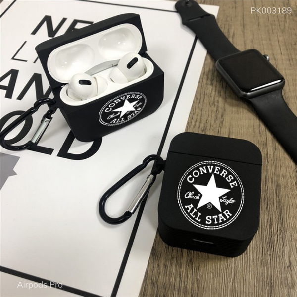 Case Airpods Pro dẻo Converse nền đen
