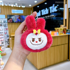 ** Móc khoá bông mặt Labubu
