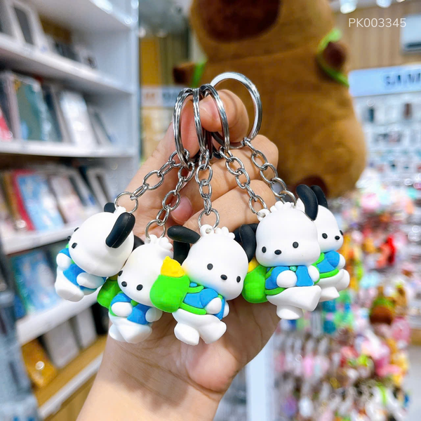 ** Móc khóa Pochacco Trắng