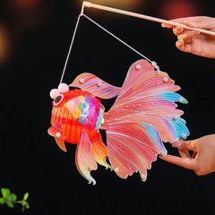 ** Lồng đèn giấy Cá Chép ráp sẵn