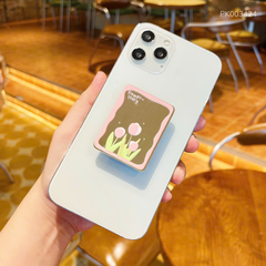 ** Popsocket Hình To gương chữ nhật Tulip