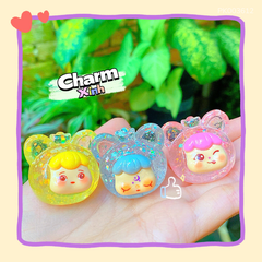 ** Charm cô gái biểu cảm nhũ nhỏ