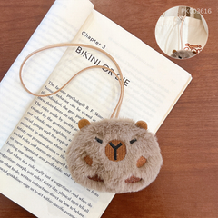** Móc khóa dây mặt Capybara
