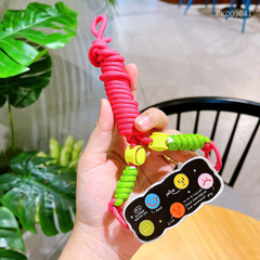 ** Dây đeo kèm móc cài ốp mặt cười nhiều màu