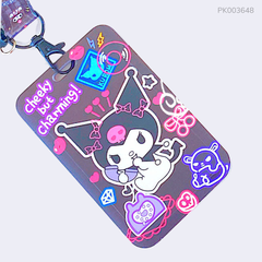 ** Thẻ dọc đeo bảng tên kèm dây Kuromi