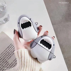 ** Case Airpods 4 dẻo cá mập xám