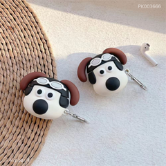 ** Case Airpods 4 dẻo mặt chú chó Gromit