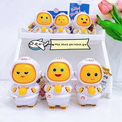 ** Móc khóa Khủng long đổi mặt