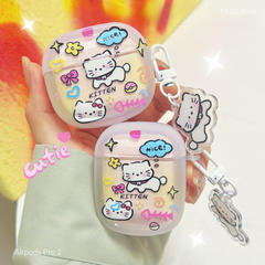 ** Case Airpods Pro 2 dẻo Mèo Kitten