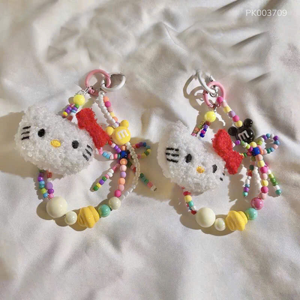 ** Móc khóa Kitty dây chuỗi dài