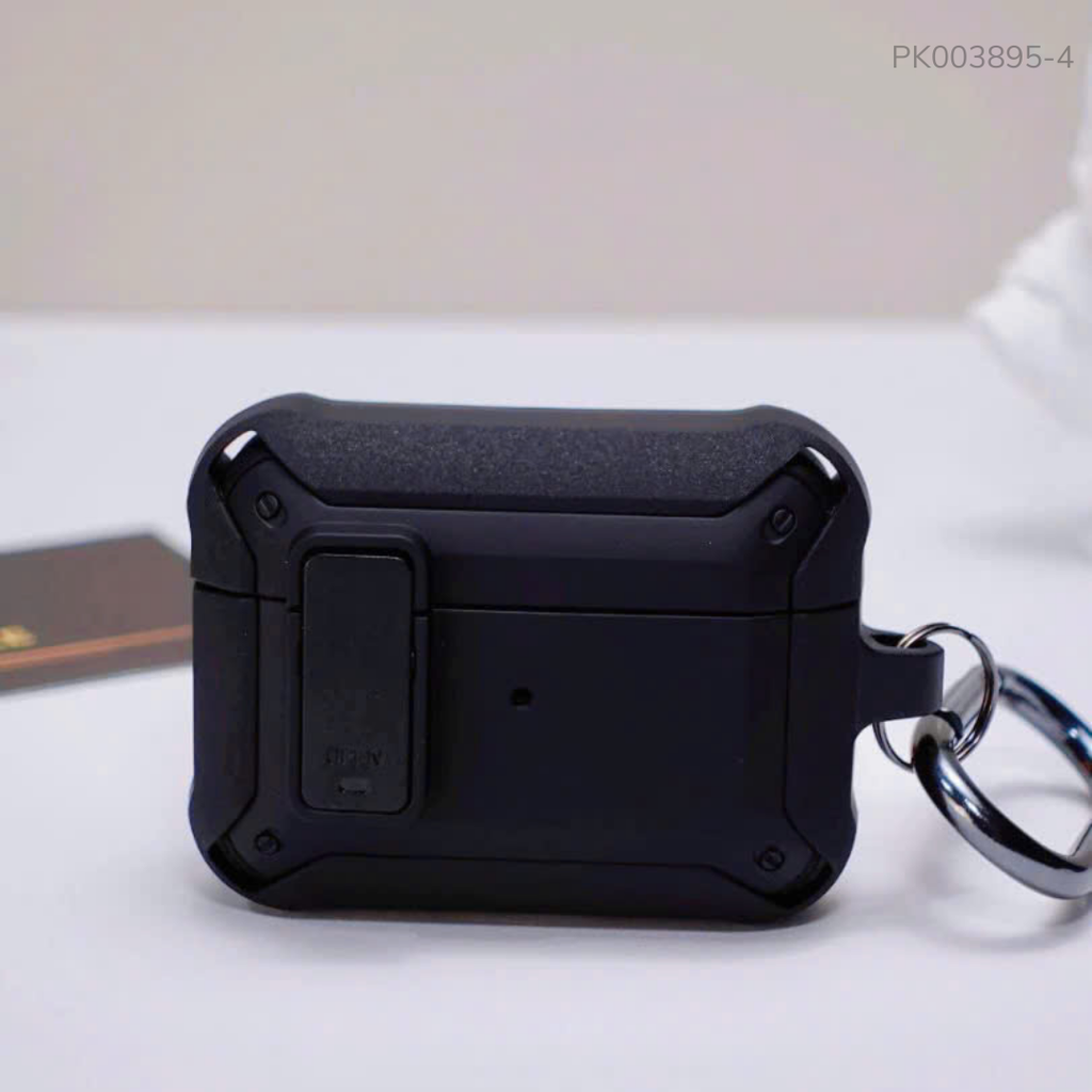 ** Case Airpods Pro/Pro 2 chống sốc viền màu Iron man