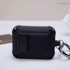 ** Case Airpods 4 chống sốc viền màu Iron man