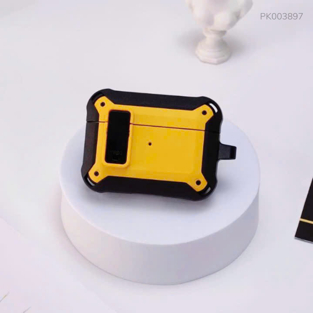 ** Case Airpods 4 chống sốc viền màu Iron man