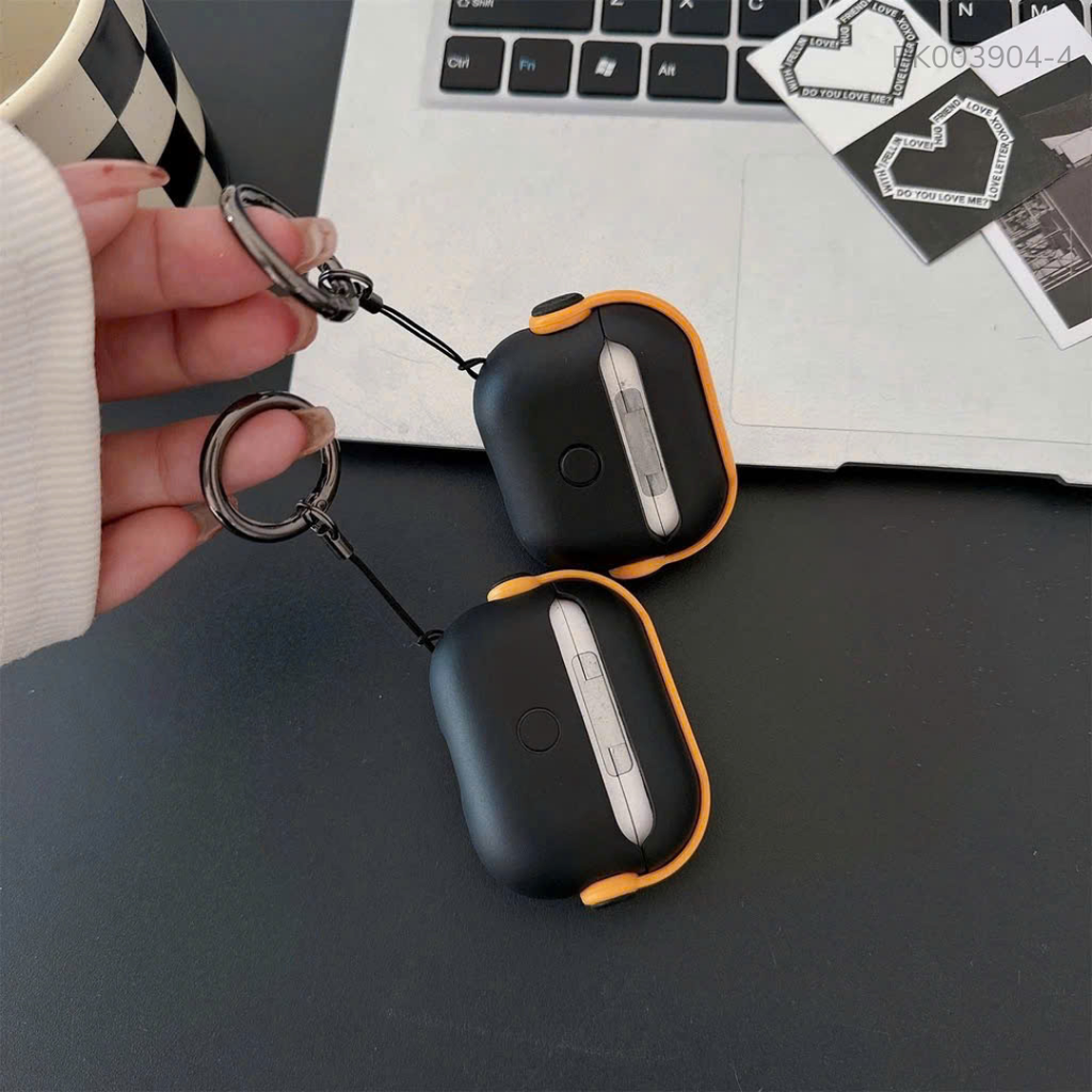 ** Case Airpods 1/2 nhám quai cài nhiều màu