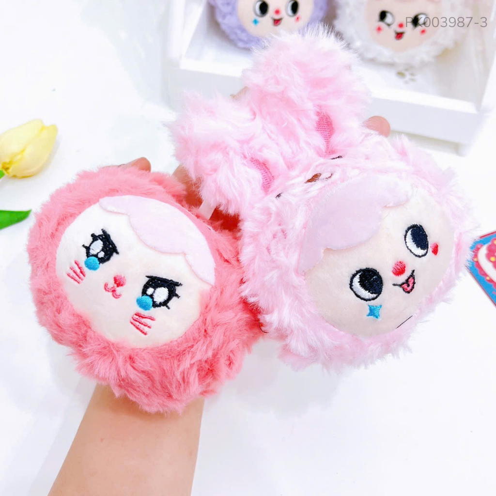 ** Móc khóa gấu bông đầu 
