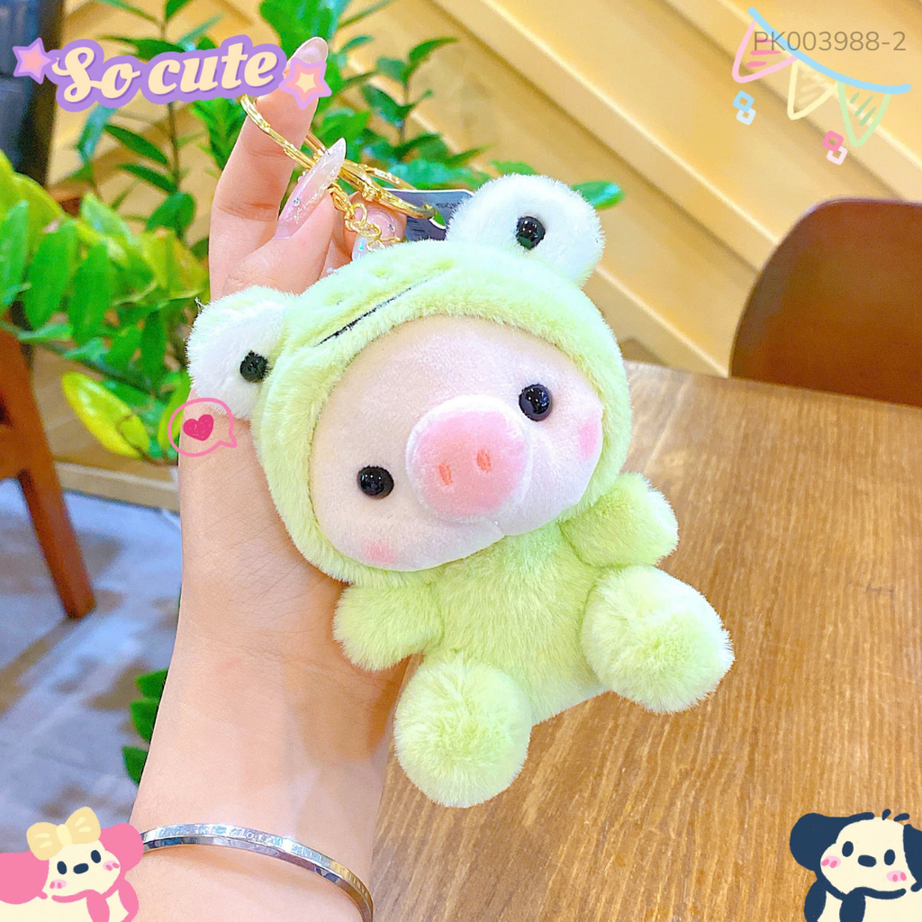 ** Móc khóa bông heo thơm