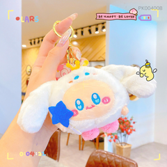 ** Móc khóa bông Sanrio nhiều màu