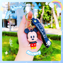 ** Móc khóa silicon chuột Minnie (Mickey)