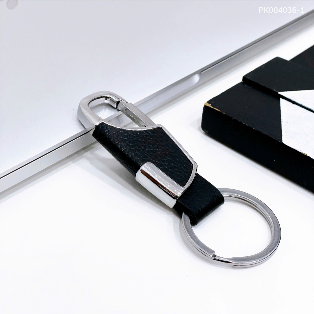 ** Móc khóa da cài sắt