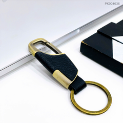 ** Móc khóa da cài sắt