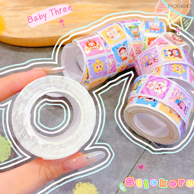 ** Set hình Baby Three (cuộn)