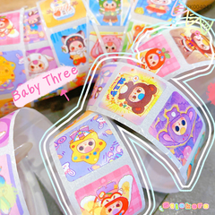 ** Set hình Baby Three (cuộn)