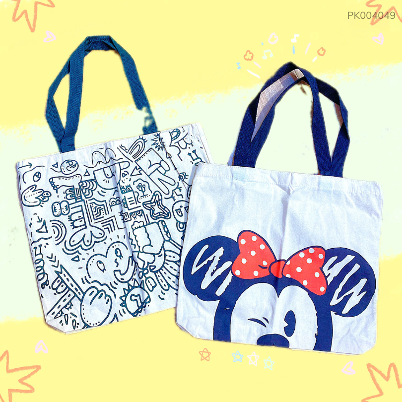 ** Túi tote nhiều hình size 38x32