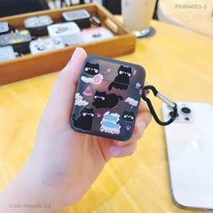** Case Airpods 1/2 nhựa dẻo nhiều hình
