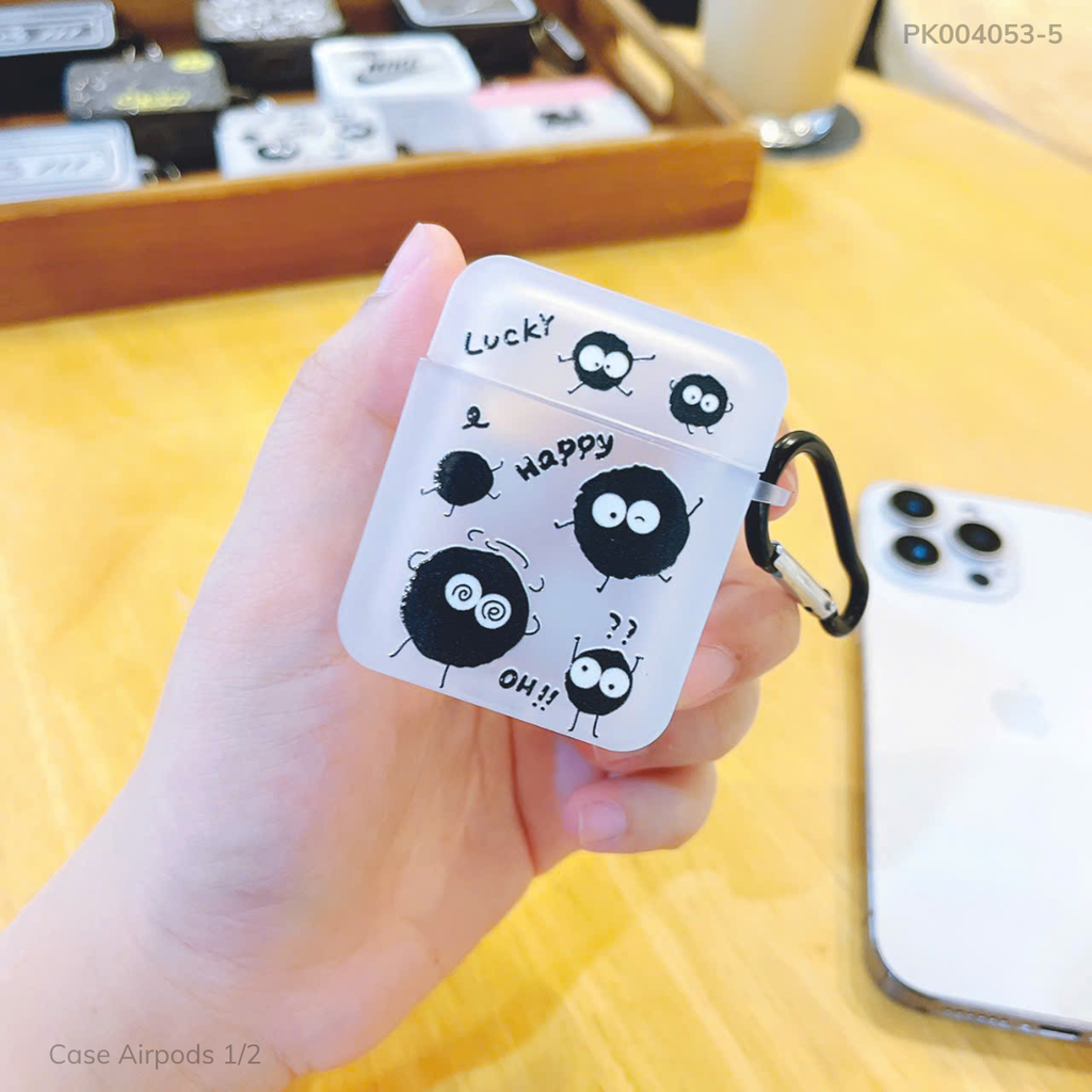 ** Case Airpods 1/2 nhựa dẻo nhiều hình