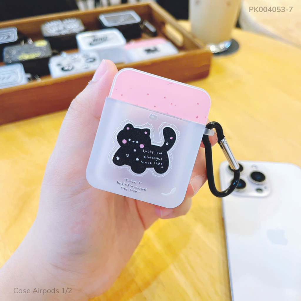 ** Case Airpods 1/2 nhựa dẻo nhiều hình